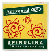 Σπιρουλίνα Chili Κραντσύ 100 g καθαρίζει AUROSPIRUL